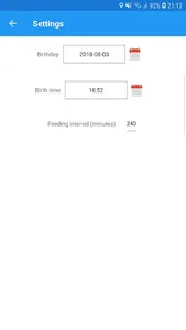 Jason - Baby feeding tracker screenshot 2