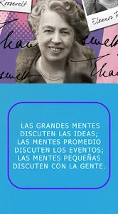 Eleanor Roosevelt frases screenshot 0