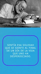 Ernest Hemingway frases screenshot 0