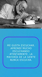 Ernest Hemingway frases screenshot 2