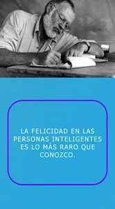Ernest Hemingway frases screenshot 3