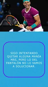 Rafa Nadal frases screenshot 0