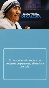 Teresa de Calcuta frases screenshot 0