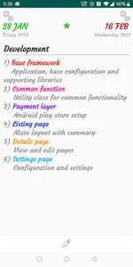 To Do Diary screenshot 1