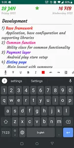 To Do Diary screenshot 2
