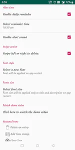 Personal Diary screenshot 5