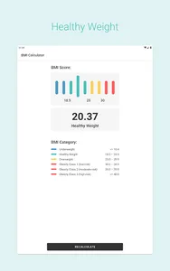 Bodymit: BMI Calculator & Heal screenshot 12