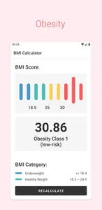 Bodymit: BMI Calculator & Heal screenshot 4