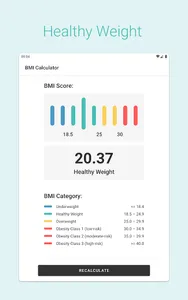 Bodymit: BMI Calculator & Heal screenshot 7