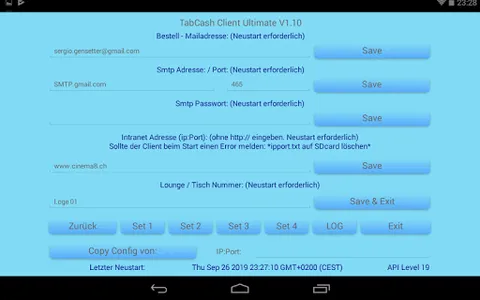 Bestellclient Hotel 8 - 10 screenshot 2
