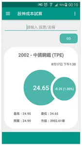 股票 - 股神成本試算 screenshot 0