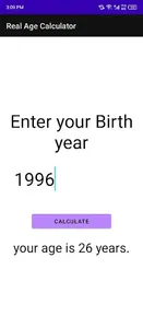 Age Calculator - Date of Birth screenshot 1