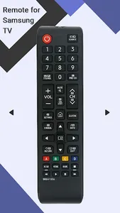 Remote for Samsung TV screenshot 1