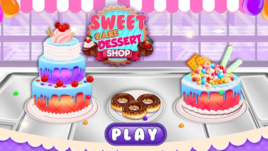 Sweet Cake Dessert Shop Games screenshot 4