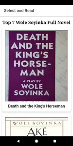 Top 7 of Wole Soyinka's Full N screenshot 1