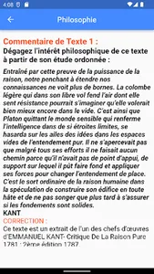 Philo : Commentaire de Texte screenshot 1