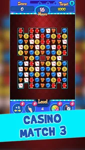 Casino Match 3 Puzzle : best b screenshot 0