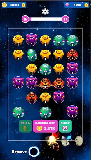 Merge Ships : Space battle screenshot 14