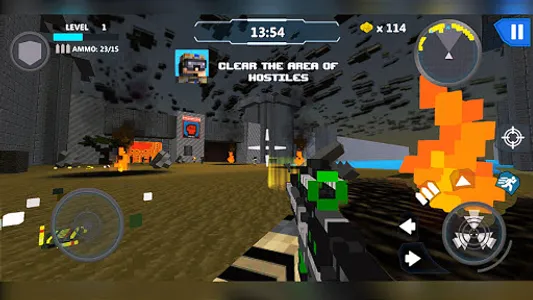 Cube Wars Battle Survival screenshot 14