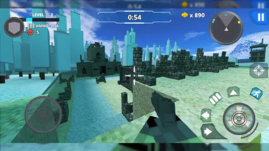 Cube Wars Battle Survival screenshot 23