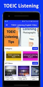 TOEIC Listening English Video screenshot 0