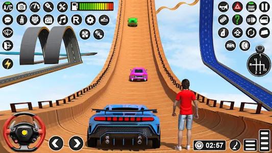 Car stunt games 3D– Gadi game screenshot 0