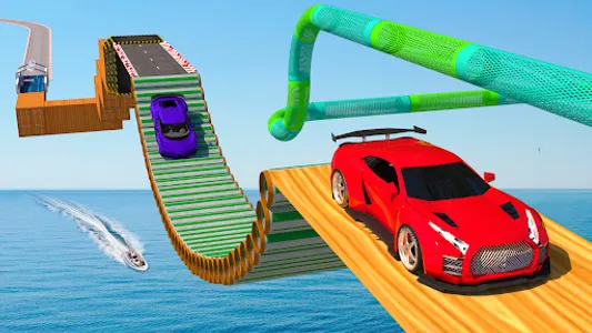 Car stunt games 3D– Gadi game screenshot 14