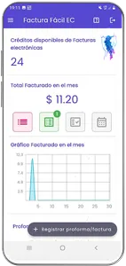 Factura Fácil EC screenshot 2