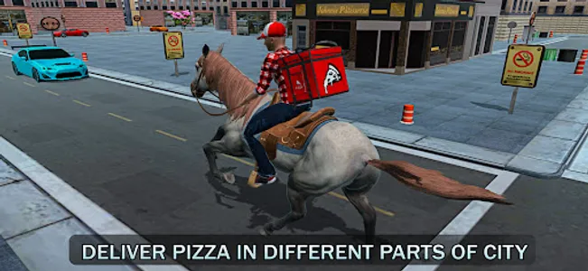 Mounted Horse Rider Pizza screenshot 10