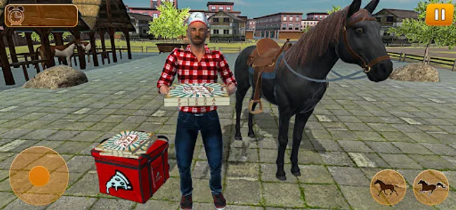 Mounted Horse Rider Pizza screenshot 11