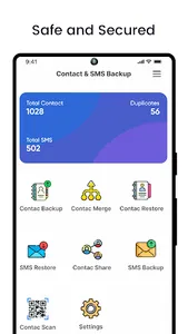 Contact SMS Backup screenshot 0