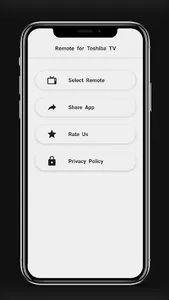 Remote for Toshiba TV screenshot 3