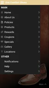 Eric Comfort Shoes screenshot 1