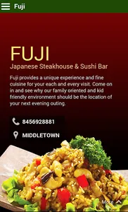 Fuji Japanese Steakhouse screenshot 3