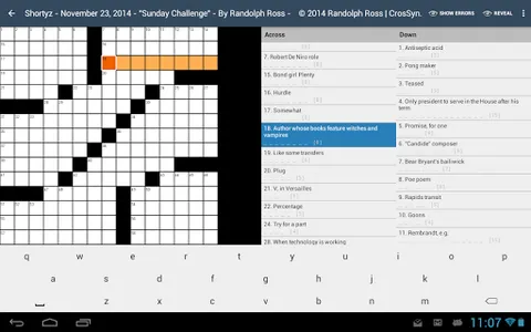 Shortyz Crosswords screenshot 4