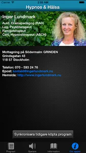 Hypnos & Hälsa screenshot 3