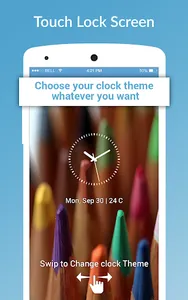 Touch Lock Screen - Touch Phot screenshot 8