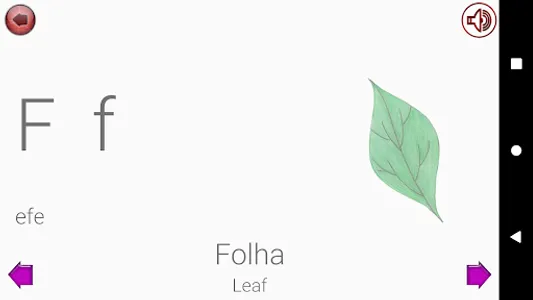 Learn Portuguese Alphabet screenshot 2