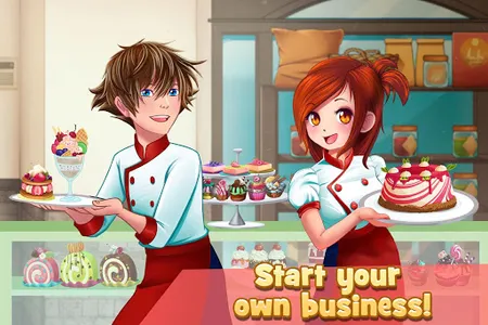 Dessert Chain: Café Waitress & screenshot 2