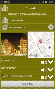 Audioguide Tourapp Granada(DE) screenshot 0
