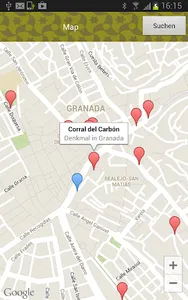 Audioguide Tourapp Granada(DE) screenshot 4