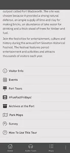 Fort Sisseton Park Guide screenshot 1