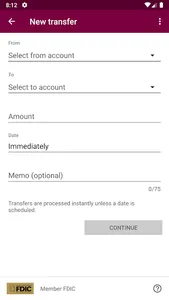 TCBank2go – NE screenshot 4