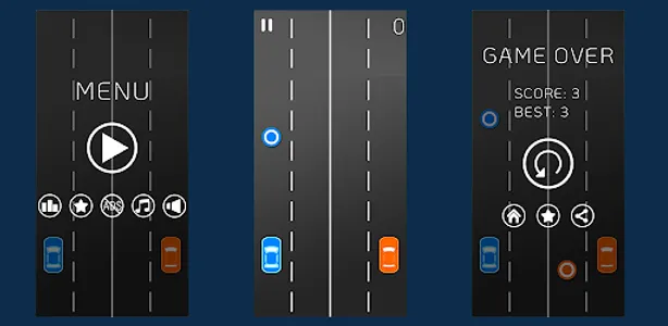 Crash Cars - 2 Cars Racing screenshot 5