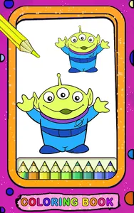 Toy Story Coloring cartoon screenshot 3