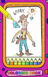 Toy Story Coloring cartoon screenshot 4