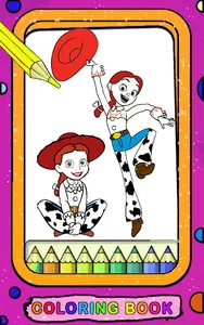 Toy Story Coloring cartoon screenshot 5