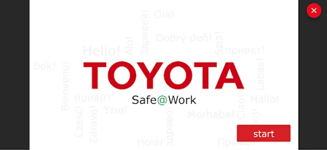 Toyota Safe@Work screenshot 1