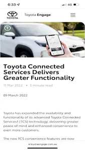 Toyota Engage screenshot 3