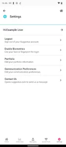 Suggestus screenshot 2